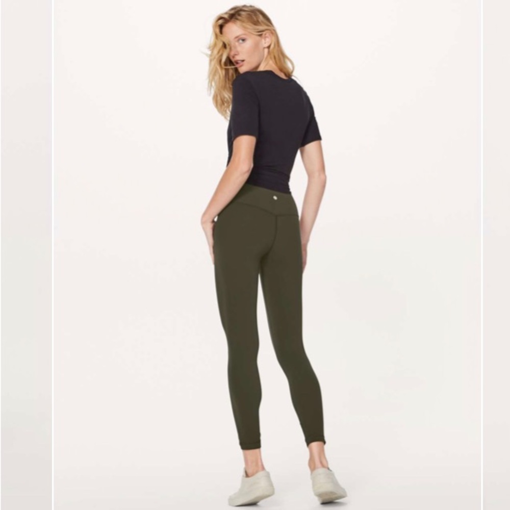 lululemon athletica Olive Green Leggings